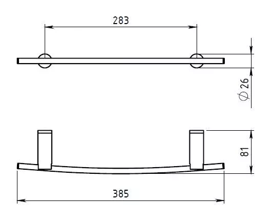 Мебельная раковина 60 см Am.Pm Move M7MWPX0601WG