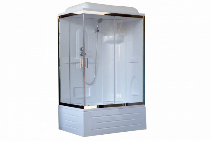 Душевая кабина 120х80 см Royal Bath BP RB8120BP1-T-CH-R стекло прозрачное