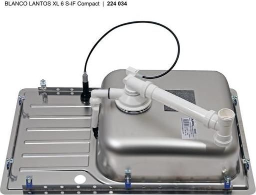 Кухонная мойка Blanco Lantos XL 6 S-IF Compact 523140