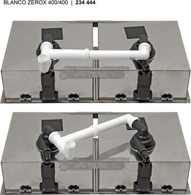 Кухонная мойка Blanco Zerox 400/400-U 521620