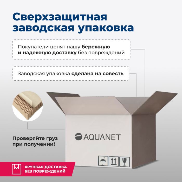 Раковина Aquanet Round ROUND-1-MB черный