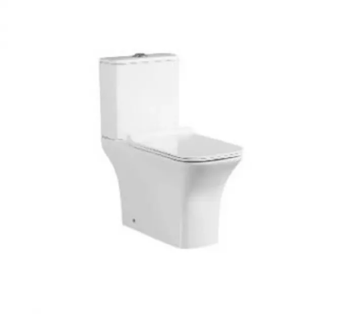 Унитаз-компакт SantiLine, сиденье микролифт, цвет белый, SL-5023
