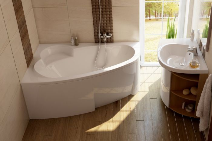 Акриловая ванна Ravak Asymmetric L 170x110 C481000000
