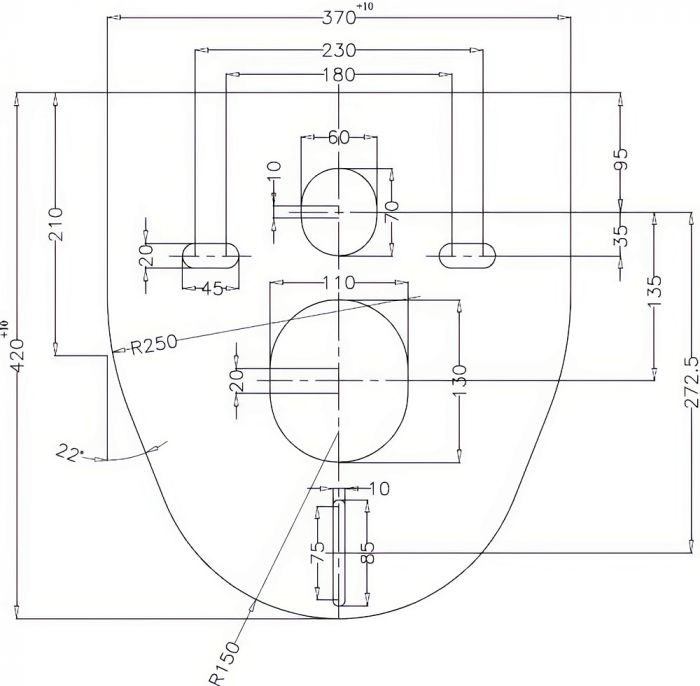 Штанга душевая WasserKRAFT Havel 3600 A323 золото