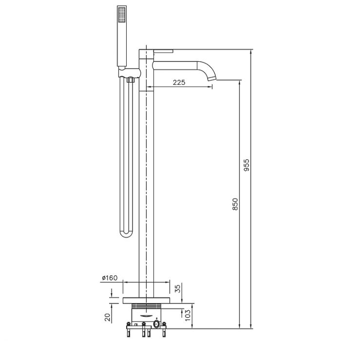 Раковина Jacob Delafon Patio E4158NG-00 55 см