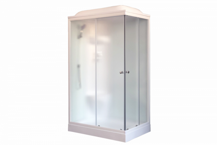 Душевая кабина 120х80 см Royal Bath HP RB8120HP6-WC-L стекло матовое
