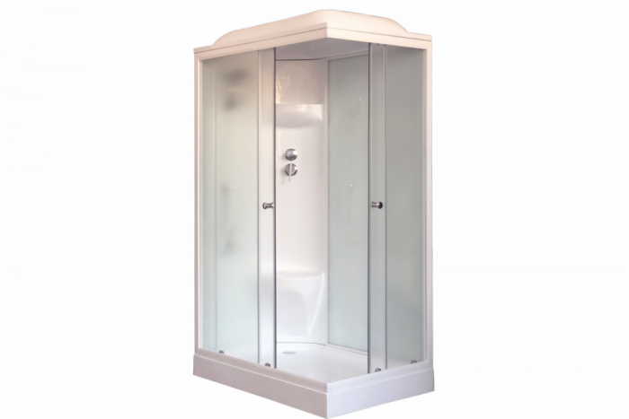 Душевая кабина 120х80 см Royal Bath HP RB8120HP6-WC-L стекло матовое