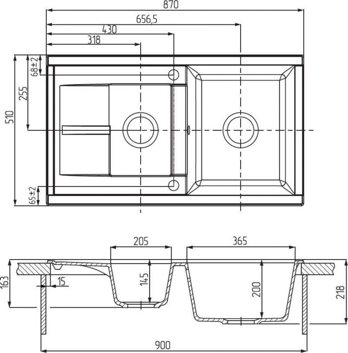 Термостат для ванны с душем Hansgrohe Ecostat Select 13151000, хром