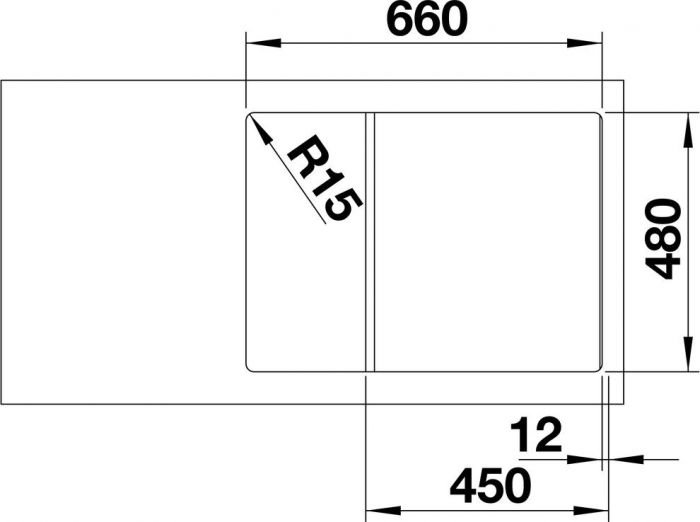 Кухонная мойка Blanco Zia 45 S Compact 524725 белый