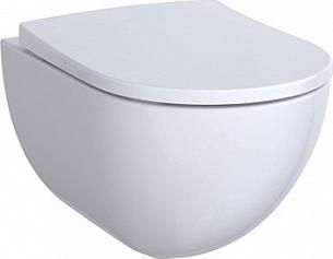 Комплект инсталляции Geberit Duofix UP320 111.300.00.5 с подвесным унитазом Geberit Acanto 500.600.01.2 и крышкой сиденьем 500.605.01.2 с микролифтом