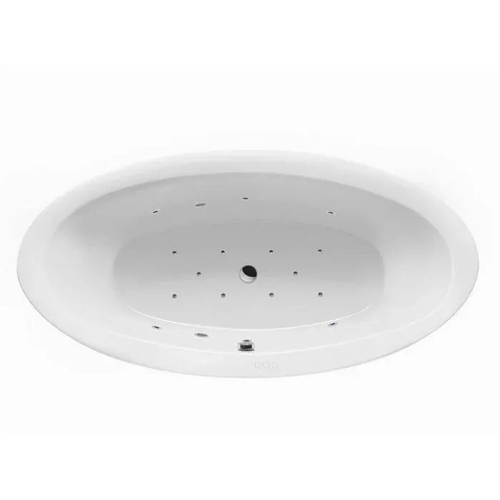Акриловая ванна Excellent Lumina 190х95 WAEX.LUM19.RELAX.CR хром, белый