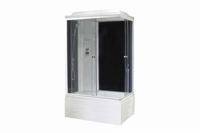 Душевая кабина 100х80 см Royal Bath BP RB8100BP6-BT-L стекло прозрачное