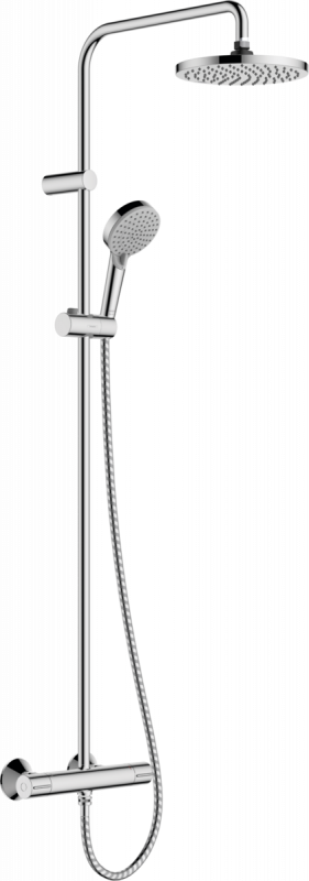 Душевая стойка Hansgrohe Vernis Blend Showerpipe 200 1jet Green 26318000, хром