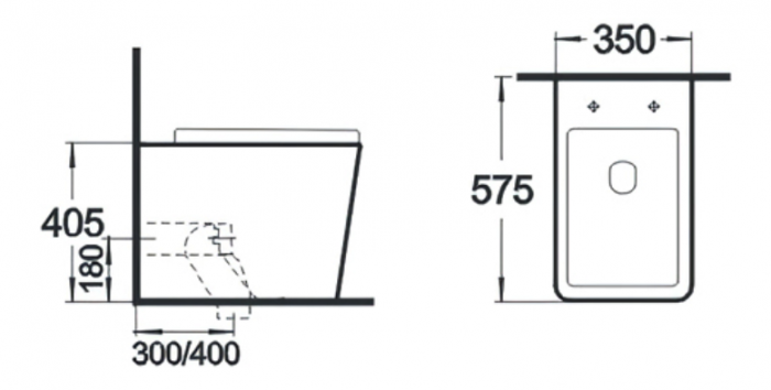 Комплект GRH745005560 Grohe + beWash инсталляция для унитаза подвесного с панелью смыва + Kraft унитаз приставной безободковый напольный с сиденьем микролифт белый глянец BKFSR005560