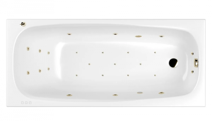 Акриловая ванна Whitecross Layla 180х80 0102.180080.100.ULTRA.BR белый