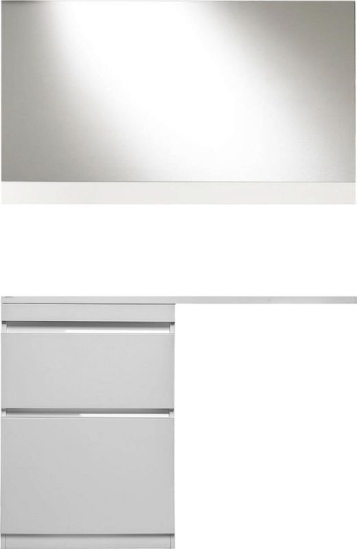 Тумба с раковиной Style Line Даймонд 120 Люкс Plus напольная белая