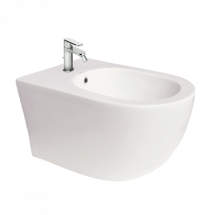 Подвесное биде Black&White Universe W-701B белый