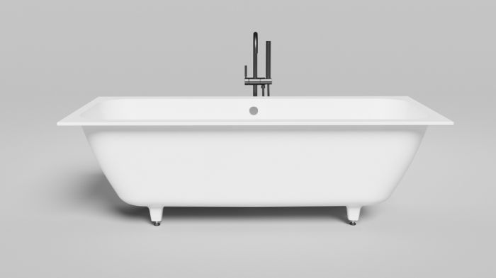 Ванна из искусственного камня Salini Orlanda Axis 180x80 103212M, белый