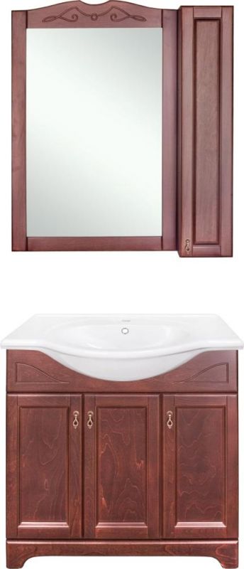 Раковина накладная SantiLine SL-2008 белый