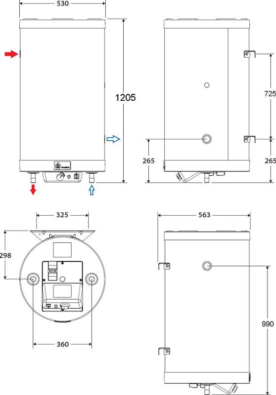 Водонагреватель ACV COMFORT E160