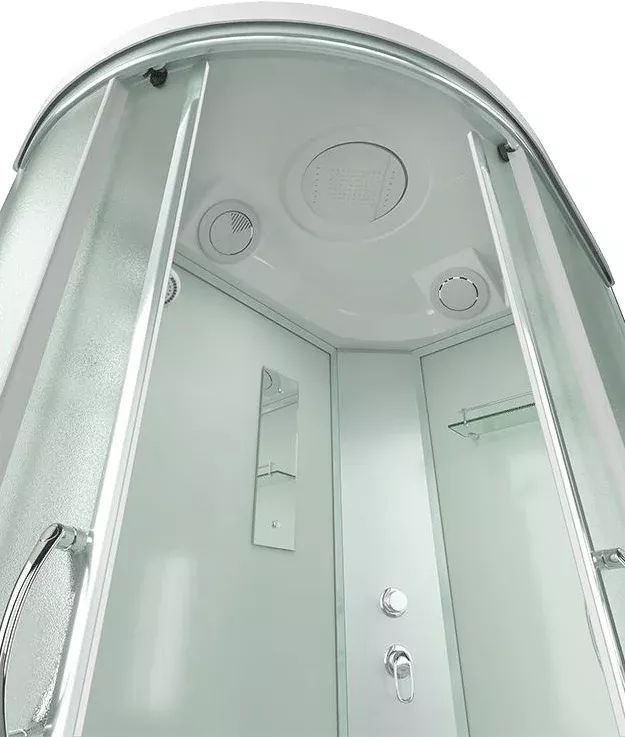 Душевая кабина Erlit Comfort ER351226R-C3-RUS стекло матовое, профиль серебро