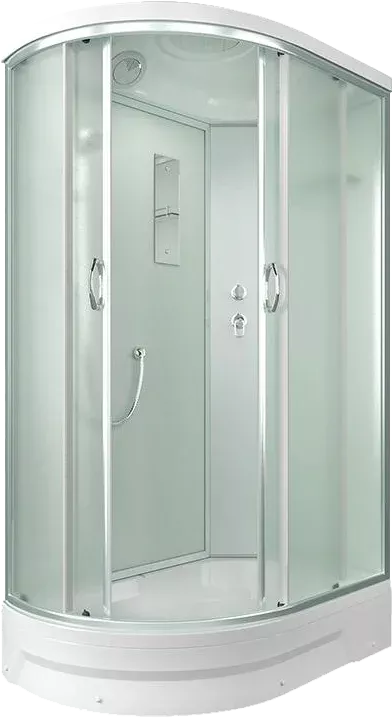Душевая кабина Erlit Comfort ER351226R-C3-RUS стекло матовое, профиль серебро
