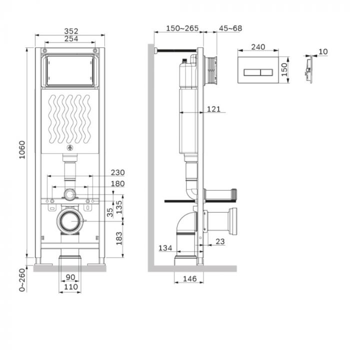 Излив для ванны Hansgrohe Vivenis 75410000, хром