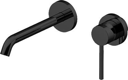 Смеситель для раковины Gattoni Circle Two 9137/91NO черный матовый