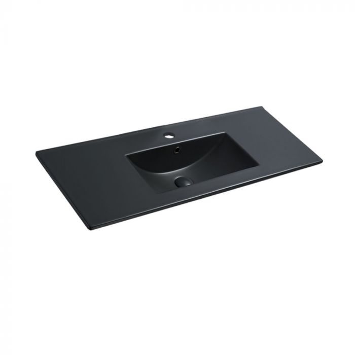 Раковина Vincea VBS-13100MB 100 см, черный матовый