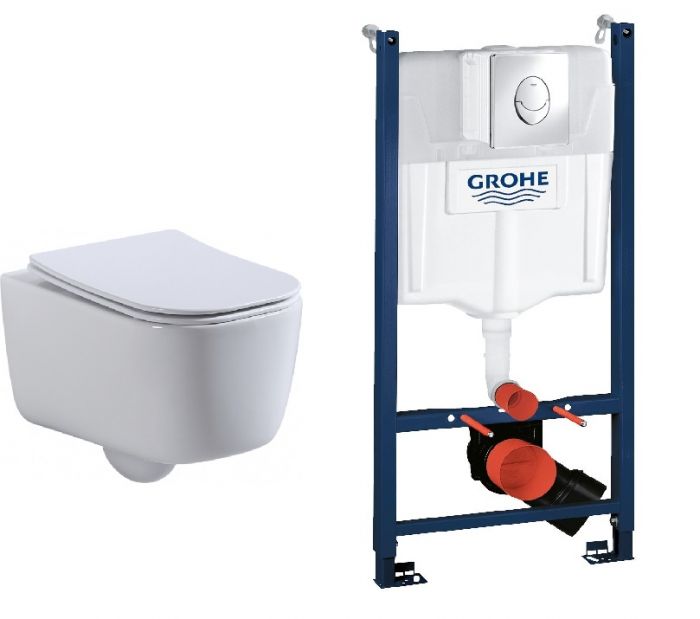 Смеситель для ванны с душем WasserKRAFT Neime 1900 1944 хром