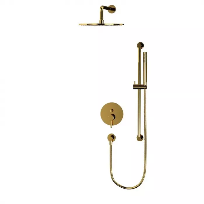 Душевая система Whitecross Y brushed gold YSET05GLB золото