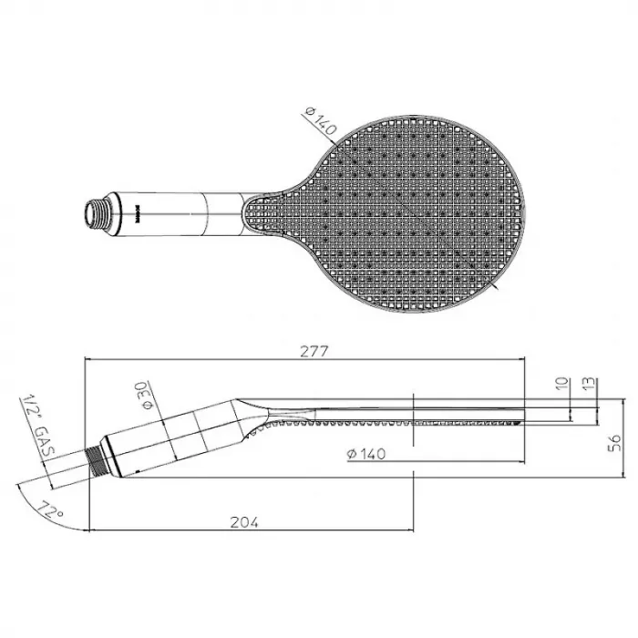 Стальная ванна BLB Universal HG 170х70 B70HTH001 handles белый