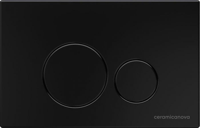 Комплект инсталляция с подвесным унитазом Ceramica Nova Play CN3001_1001B_1000 с сиденьем микролифт и черной клавишей смыва