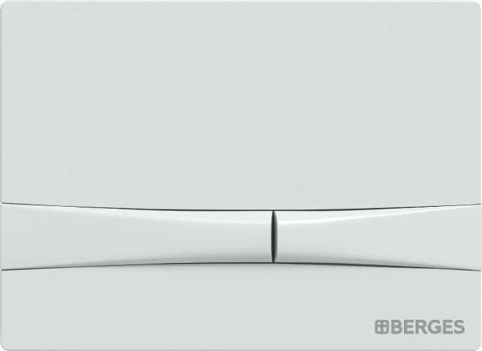 Комплект инсталляция с подвесным унитазом Berges Wasserhaus Novum 043283 с сиденьем микролифт и белой клавишей смыва