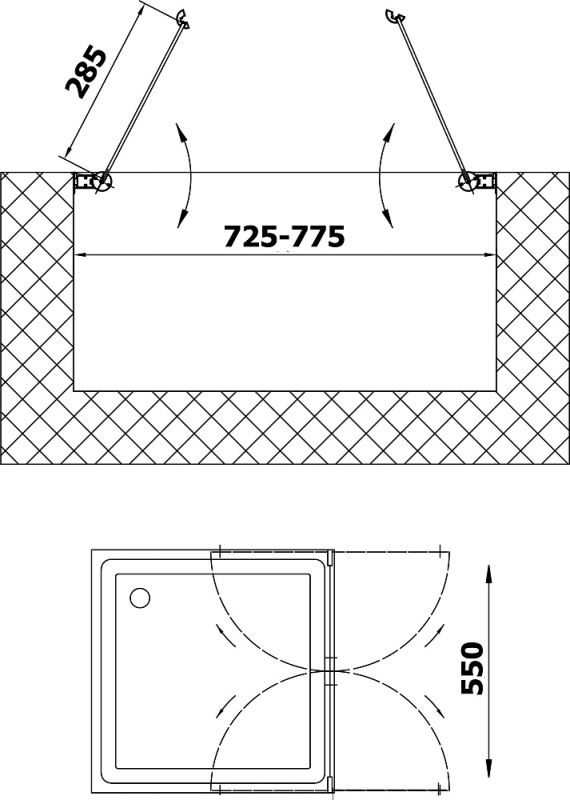 Раковина Simas Arcade AR884
