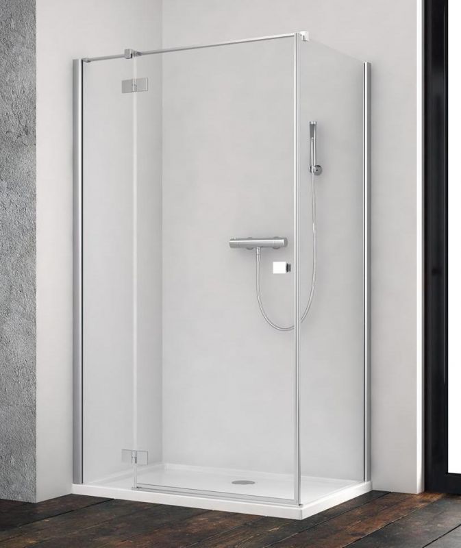 Дверь для душевого уголка 90 см Radaway Essenza New KDJ door 90 L 385044-01-01L стекло прозрачное
