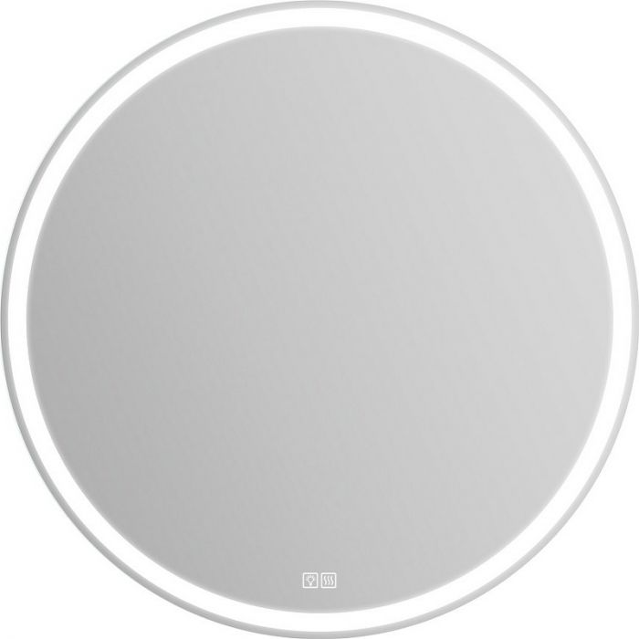 Зеркало BelBagno SPC-RNG-1000-LED-TCH-WARM 100 см, с подсветкой, подогревом и сенсорным выключателем