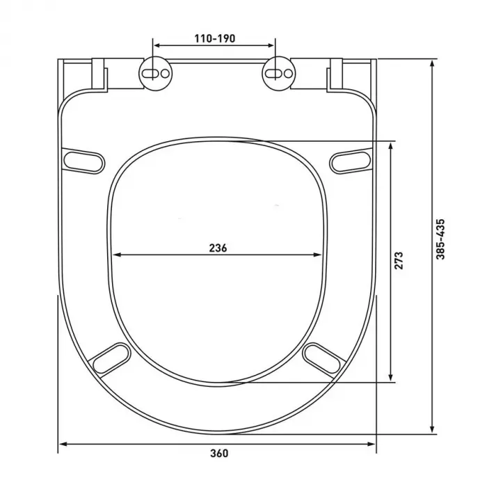 Комплект BERGES: инсталляция NOVUM525, кнопка D5 SoftTouch черная, EGO Rimless, сиденье Toma Slim SO, 047235