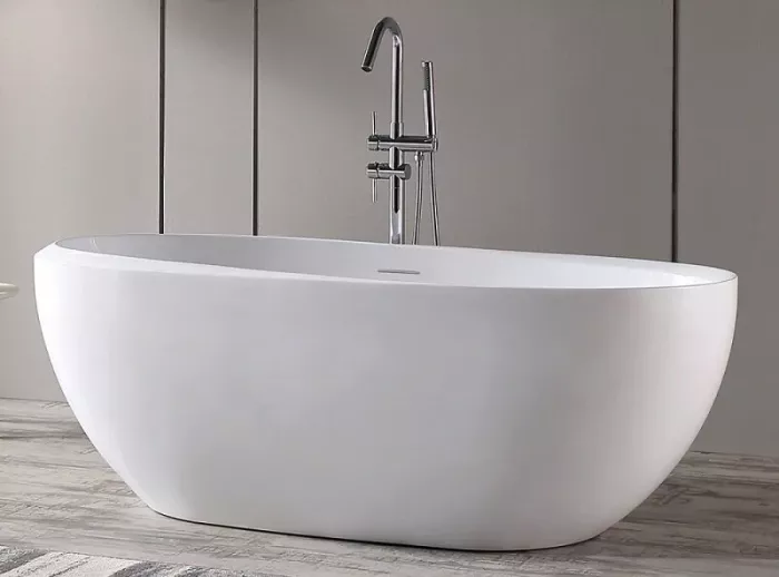 Акриловая ванна Abber 170х80 AB9285 белый