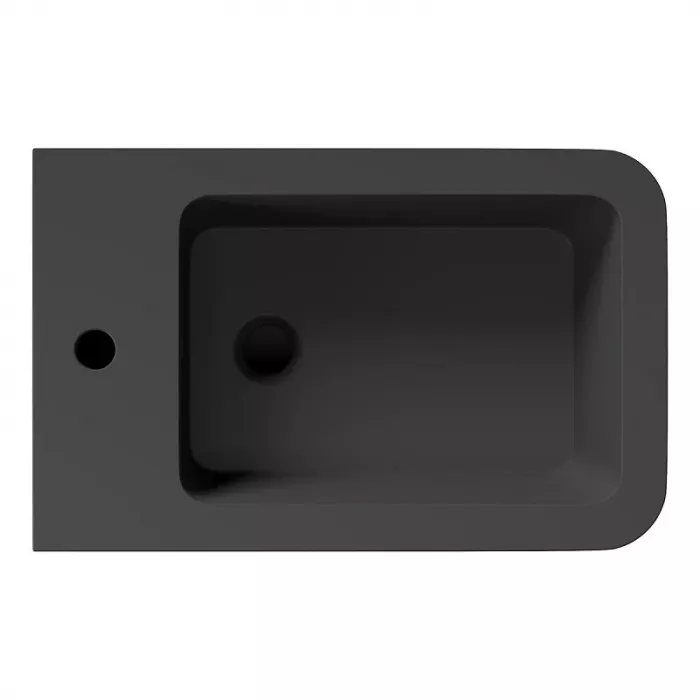 Биде подвесное Alice Hide 31220108 черный матовый