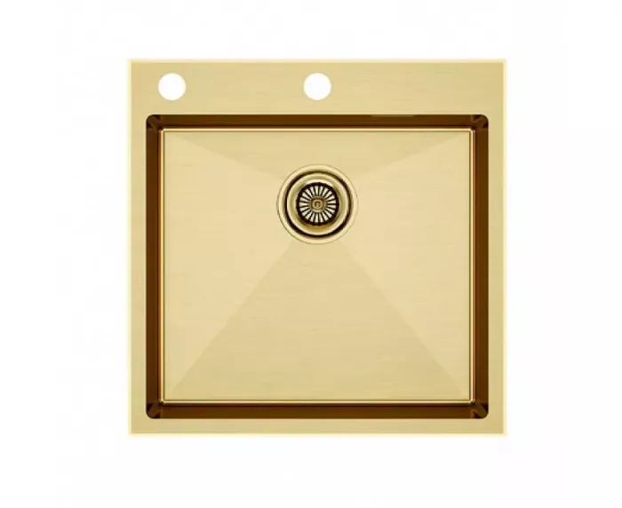 Кухонная мойка Paulmark PM775151-BG золото