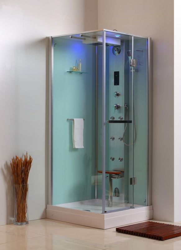 Душевая кабина 90x220 см Iddis Nona N10S099i85, стекло прозрачное