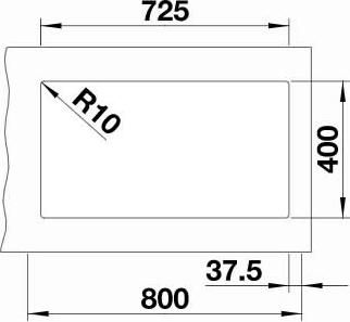 Кухонная мойка Blanco Subline 430/270-U 523160 кофе