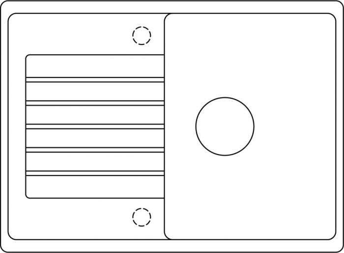 Кухонная мойка Blanco Zia 45 S Compact 524725 белый