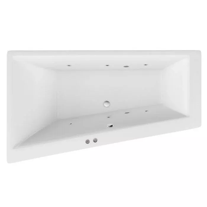 Акриловая ванна Excellent Sfera 170х100 WAEX.SFL17S.SOFT.CR хром, белый