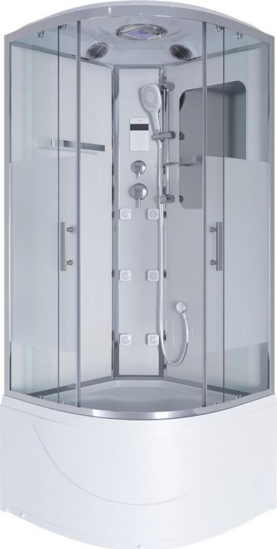 Душевая кабина Niagara Ultra 90x90 NG-308-01 3080164, профиль хром, стекло прозрачное