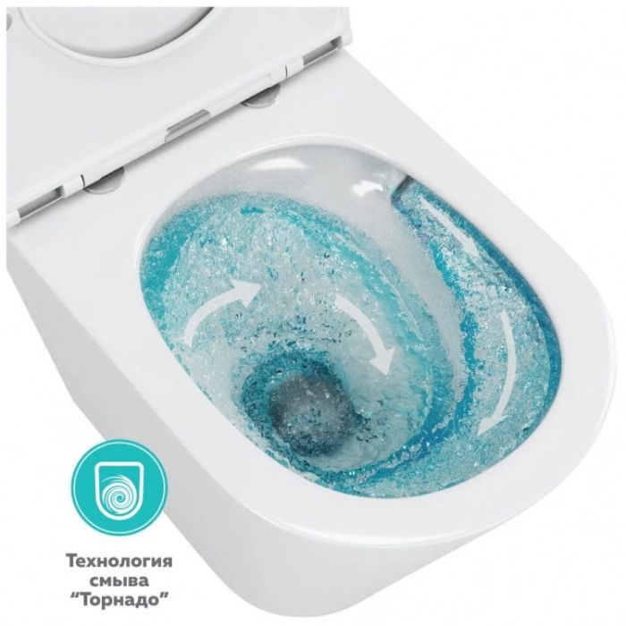 Комплект Ideal Standard Prosys Eco Frame M E233267 с подвесным унитазом San More Fiaba SMT971903 с сиденьем микролифт