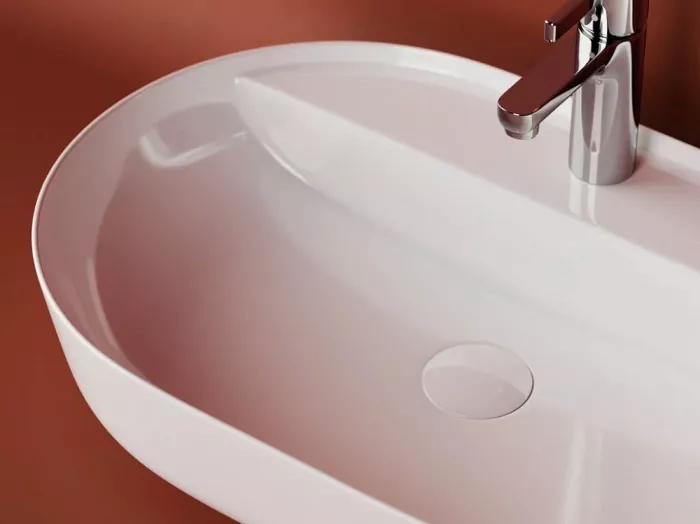 Раковина Ceramica Nova Modo CN2004 61 x 45 x 13.5 см, накладная, с плоскостью под смеситель