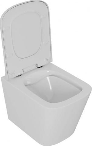 Комплект унитаза с инсталляцией D&K DS1431603 с сиденьем микролифт и клавишей смыва хром
