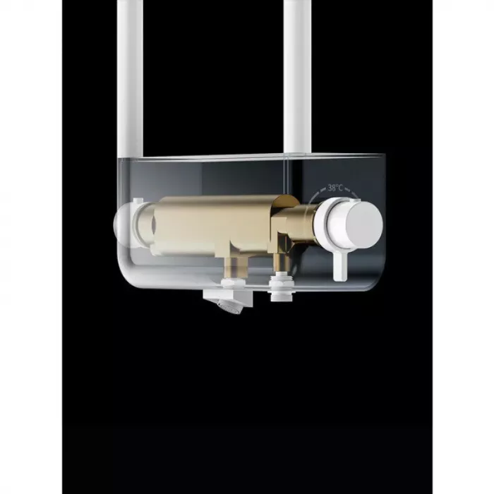 Душевая система AQUAme AQM8003B черный
